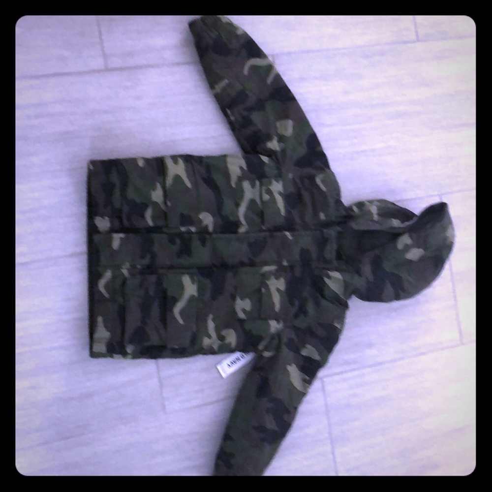 Toddler camo jacket